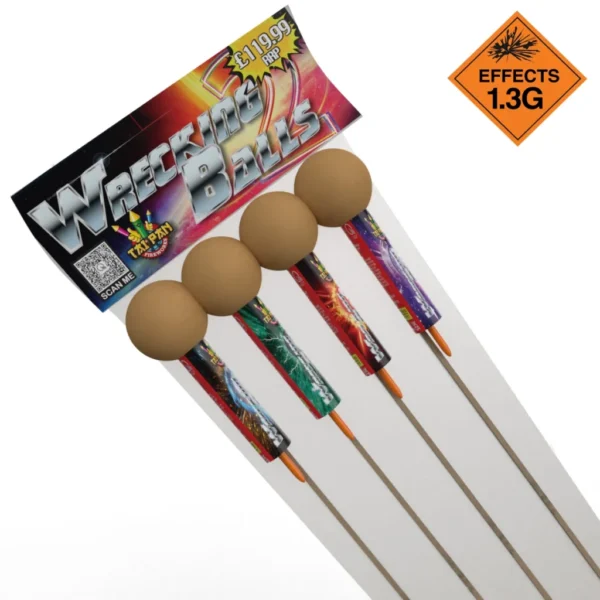 Wrecking Ball Rocket Pack (4 Pack)